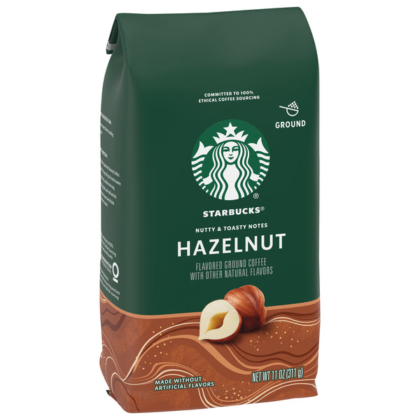 Nutty and toasty notes hazelnut starbucks coffee