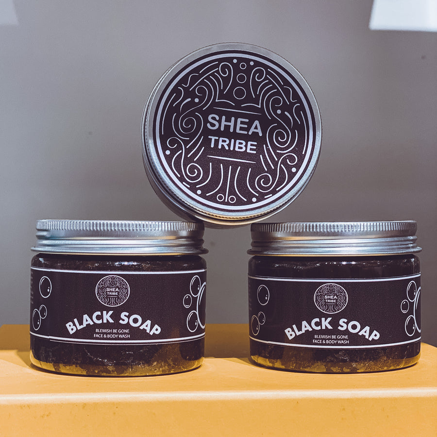 Shea Tribe Blemish Be Gone Black Soap