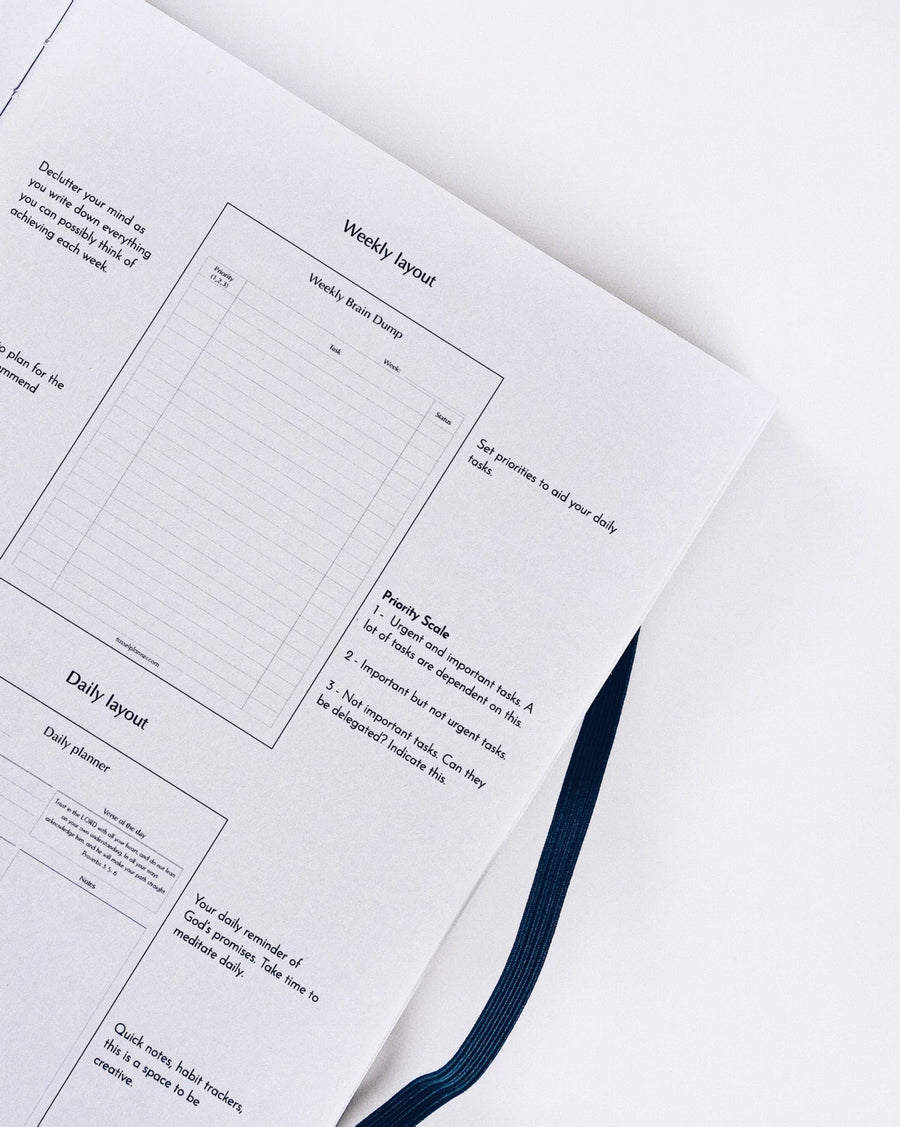 Tassel Intimacy With God Planner