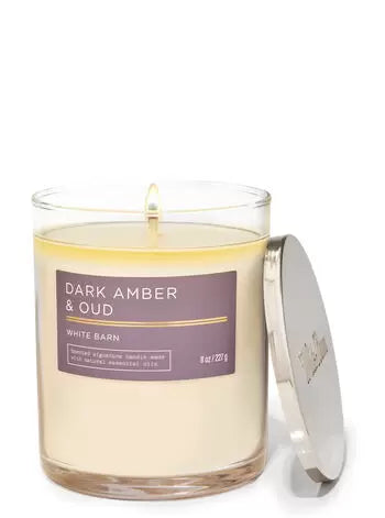 Dark Amber & Oud Candle