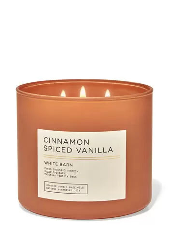 Cinnamon Spiced Vanilla 3-Wick Candle