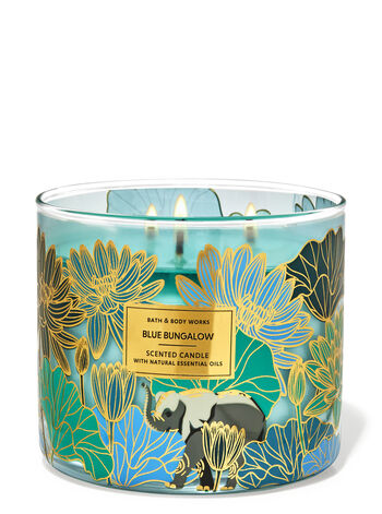 Blue Bungalow 3-Wick Candle