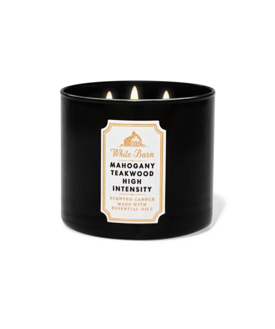 La Vie Royale White Barn Mahogany Teakwood Candle