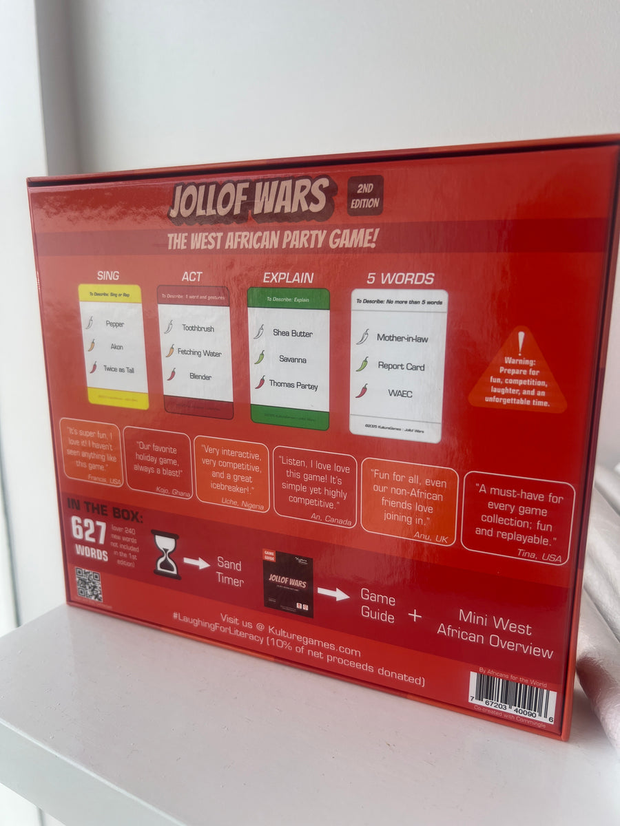 Jollof Wars Party Games 2.0