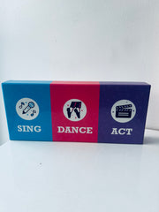 Sing, Dance, Act Card Game