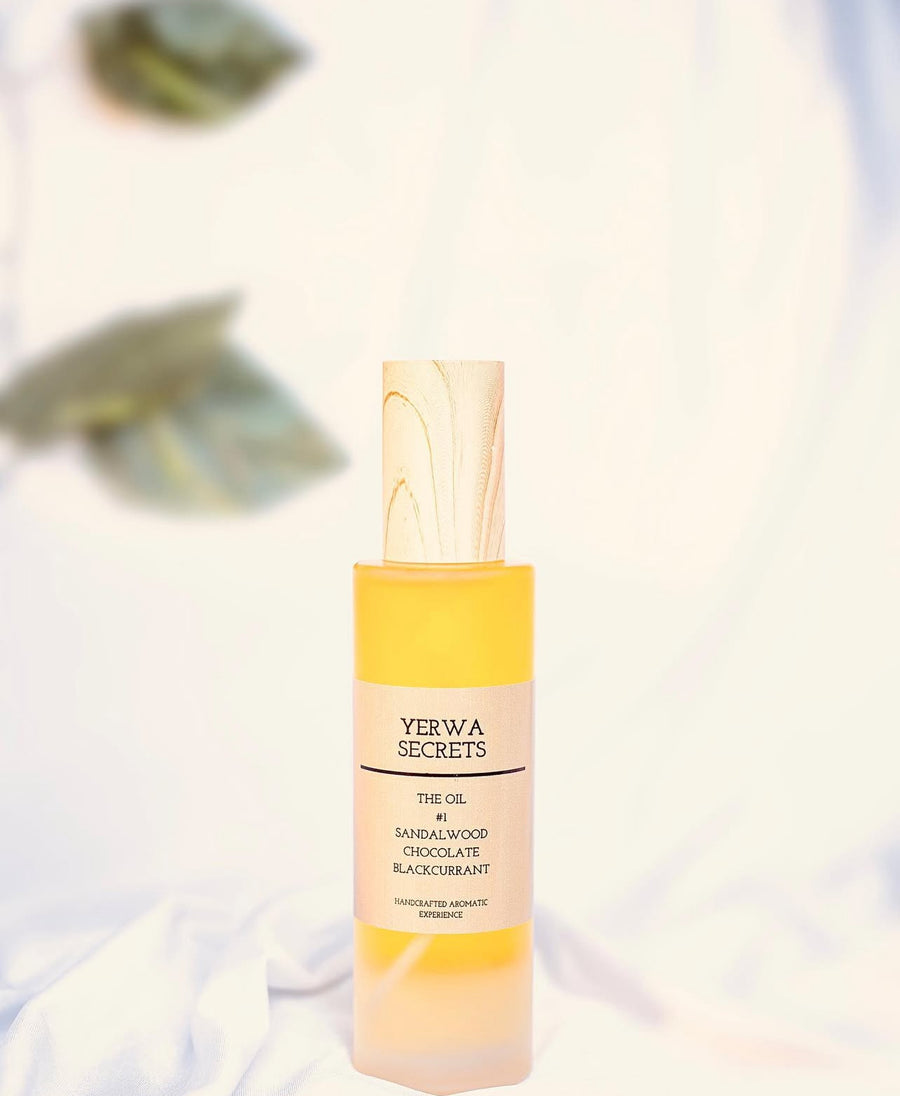Yerwa Secrets #01 Sandalwood Chocolate Blackcurrant Body Oil 100ml