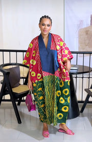 Bokor Midi Adire Kaftan