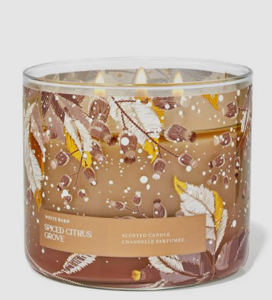 La Vie Royale White Barn Spiced Citrus Candle