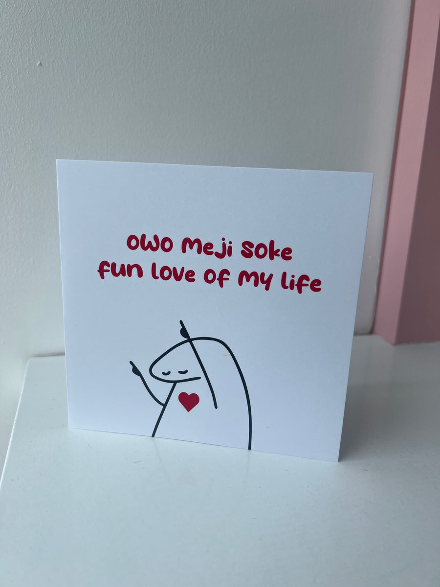 Owo Meji Soke Greeting Card
