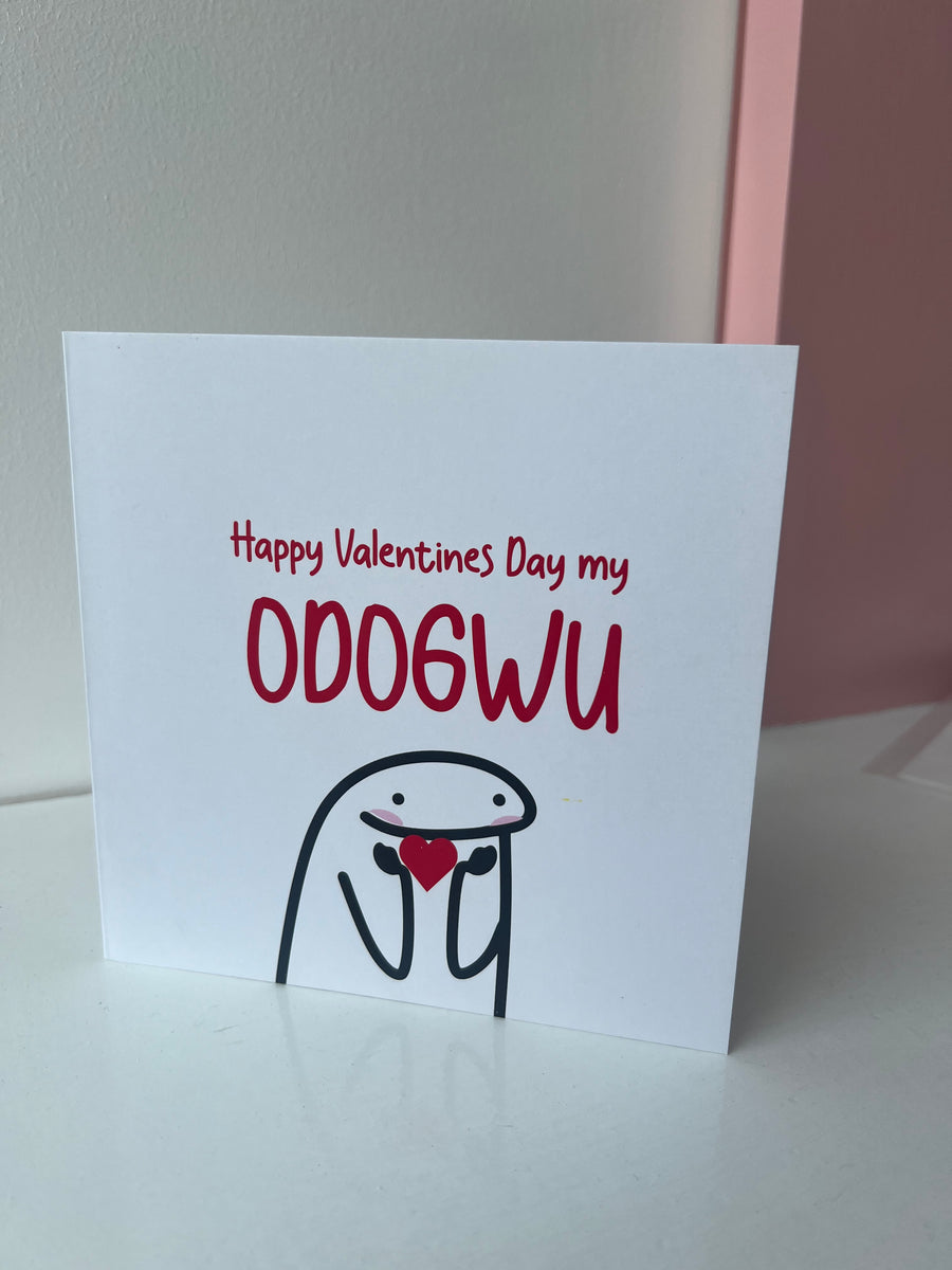Happy Valentine My Odogwu Greeting Card