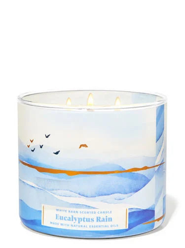 Eucalyptus Rain 3-Wick Candle