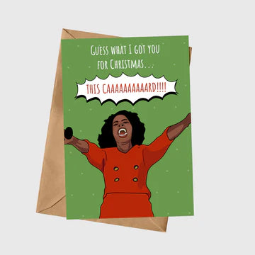 What I Got You A5 Greeting Card