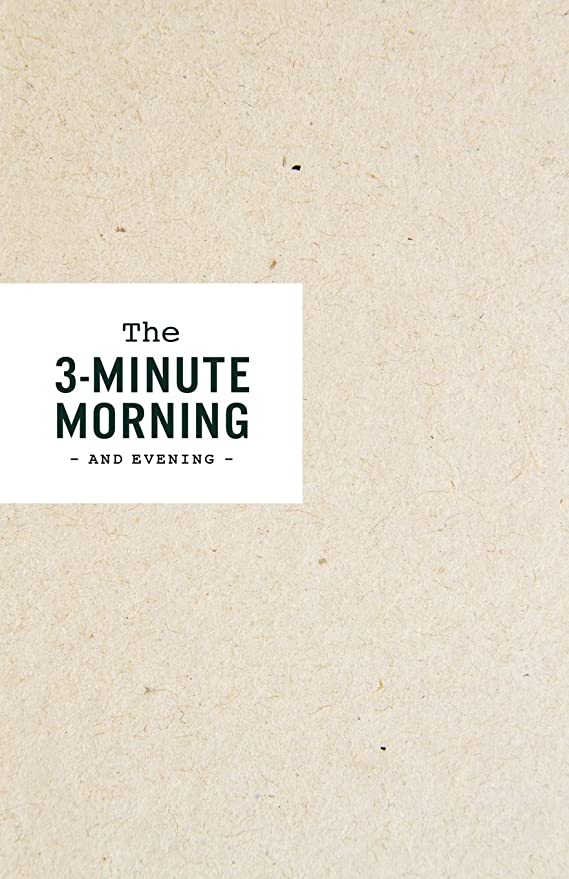 3-Minute Morning Journal: Intentions & Reflections for a Powerful Life Paperback
