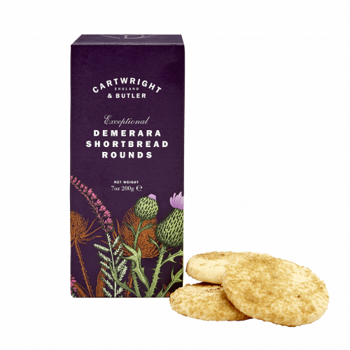 Cartwright & Butler Demarara Shortbread Rounds Biscuit