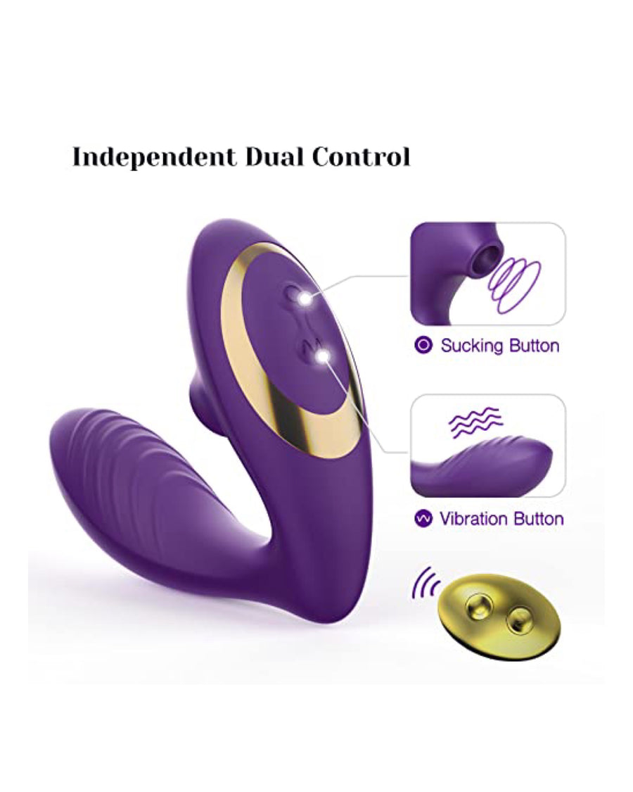 Tracy's Dog OG 2 in 1 Clit Sucking Vibrator Studio Concierge Tracy's Dog OG 2 in 1 Clit Sucking Vibrator Studio Concierge