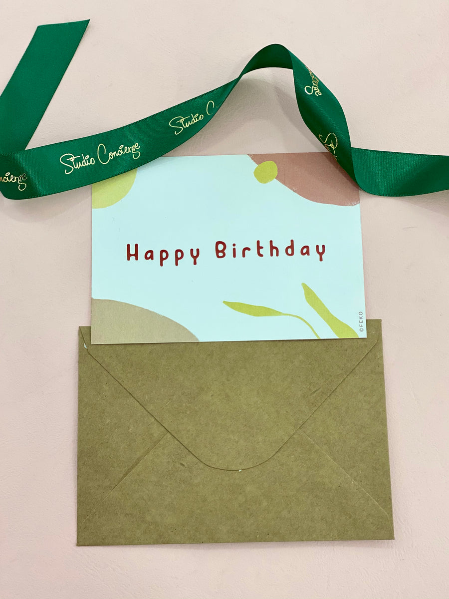 Birthday Circles Greeting Card