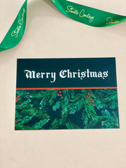 Merry Christmas A6 Greeting Card
