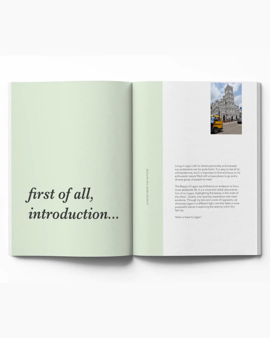 The Beauty of Lagos Coffee Table Book