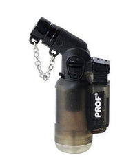 Black Prof Angled Neck Jet Lighter