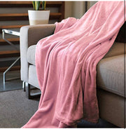 Kingole Fleece Velvet Blanket Navy