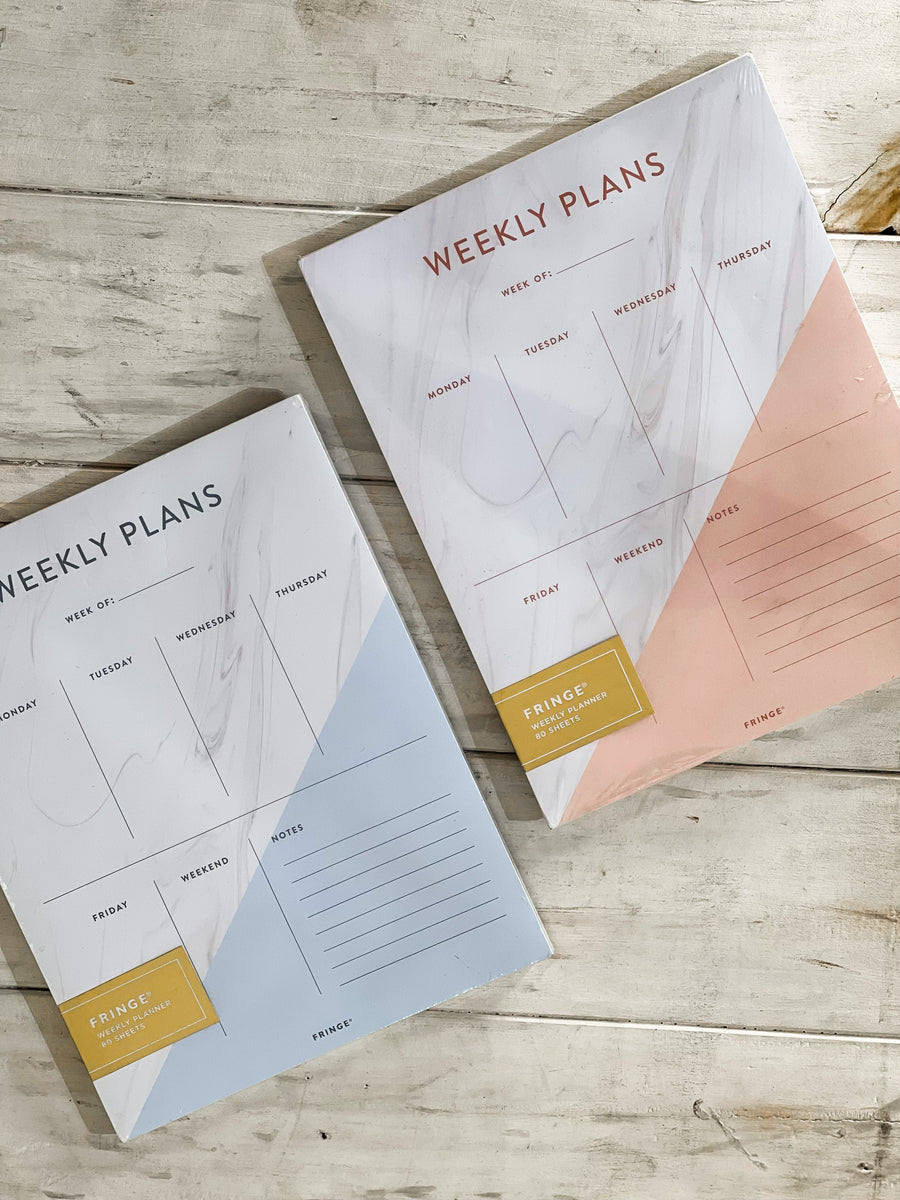 Fringe Weekly Planner 80 Sheets
