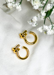Separate Knot Gold Ring