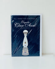 All I Want For Christmas Is Azul A5 Greeting Card